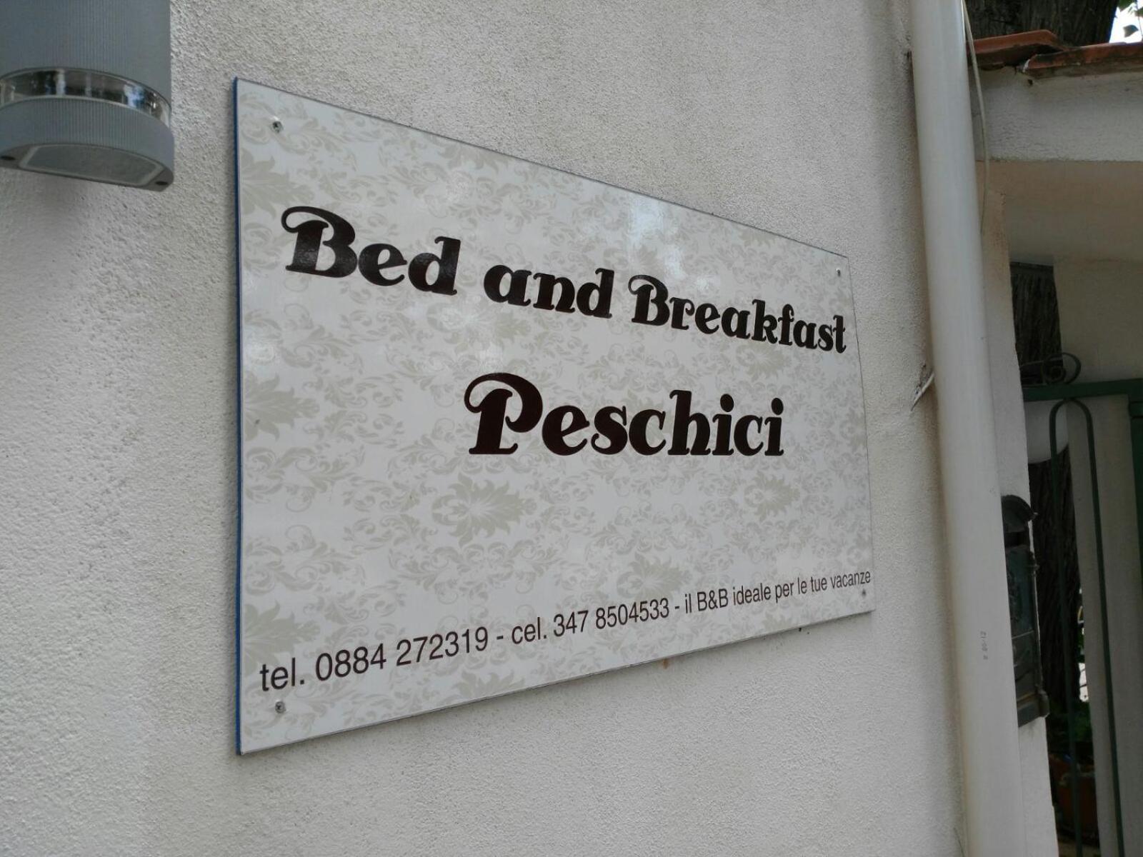 B&B Peschici Rooms Eksteriør billede